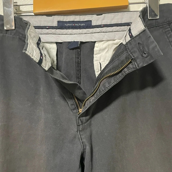 Tommy Hilfiger Men’s Casual Dark Charcoal Pants - 32X32 - Picture 6 of 12